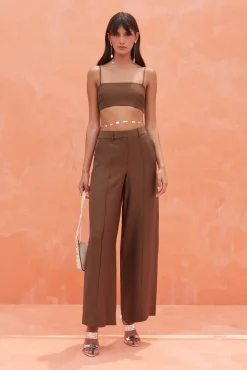 Sets|Bottoms>Cult Gaia JANINE PANT - Affogato