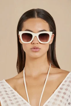 Sunglasses|Accessories>Cult Gaia JULI SUNGLASSES - Off White