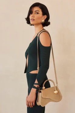 Crossbody Bags>Cult Gaia KAZIA CROSSBODY BAG - Sand Dollar