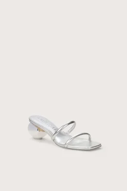 Sandals|Shoes>Cult Gaia LEORA SANDAL - Silver