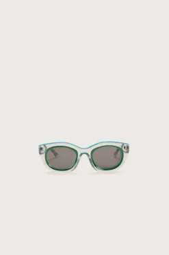 Sunglasses|Accessories>Cult Gaia LILI SUNGLASSES - Clear
