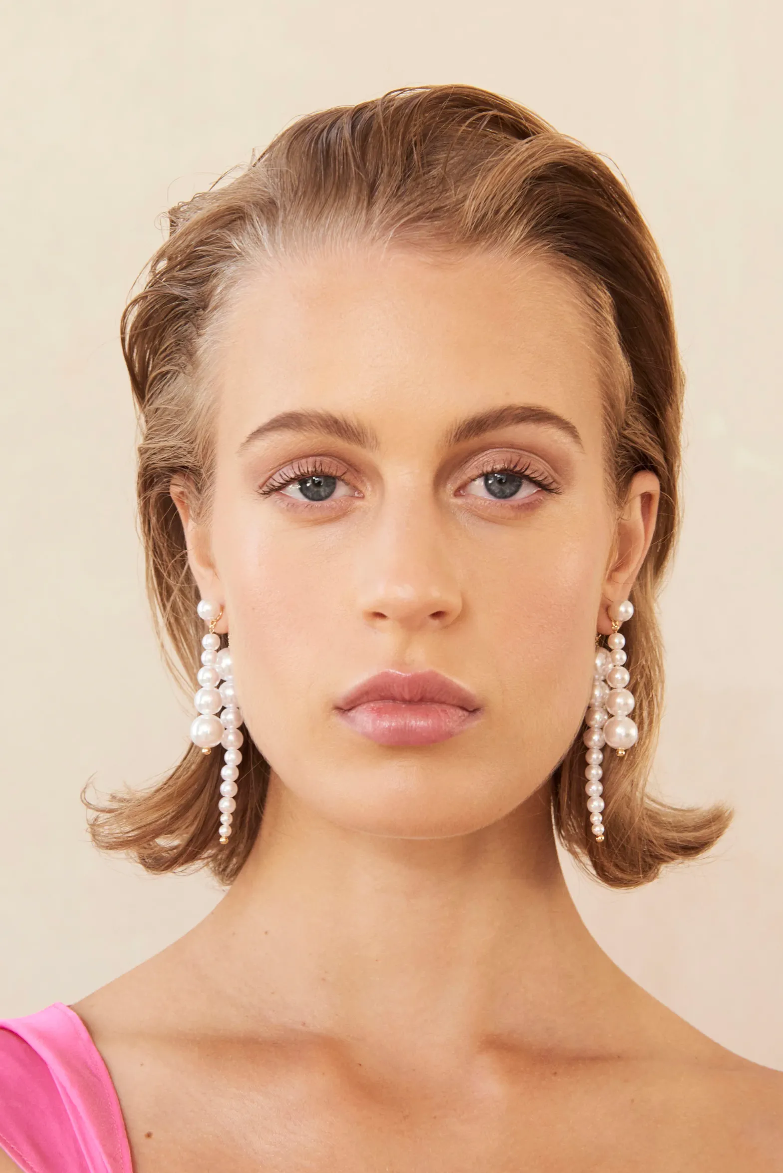 Jewelry|Accessories>Cult Gaia LORELI EARRING - Pearl