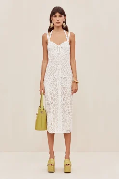 Dresses>Cult Gaia LOUISE DRESS - Off White