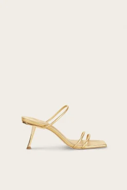 Evening|Sandals>Cult Gaia LYDIA SANDAL - Gold