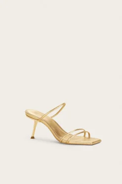 Evening|Sandals>Cult Gaia LYDIA SANDAL - Gold