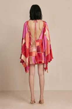 Dresses>Cult Gaia MADRIGAL DRESS - LOLLIPOP MOSAIC Lollipop Multi