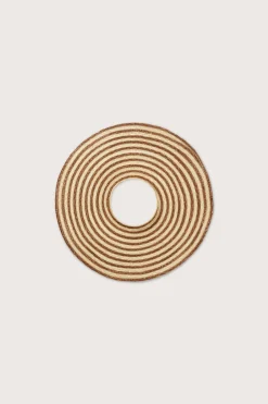 Hats|Accessories>Cult Gaia MAGDA VISOR - Soil Multi