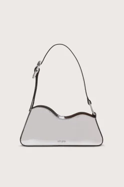 Shoulder Bags>Cult Gaia MALVI SHOULDER - Silver