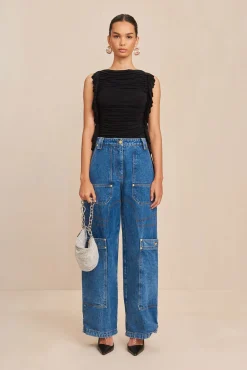 Tops>Cult Gaia NAKIA TOP - Black