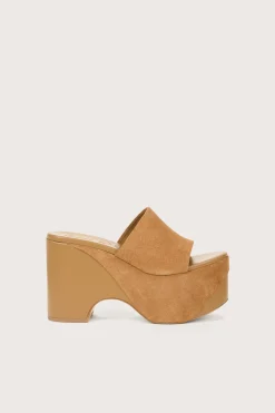 Platforms|Shoes>Cult Gaia NATASHA PLATFORM - CAMEL