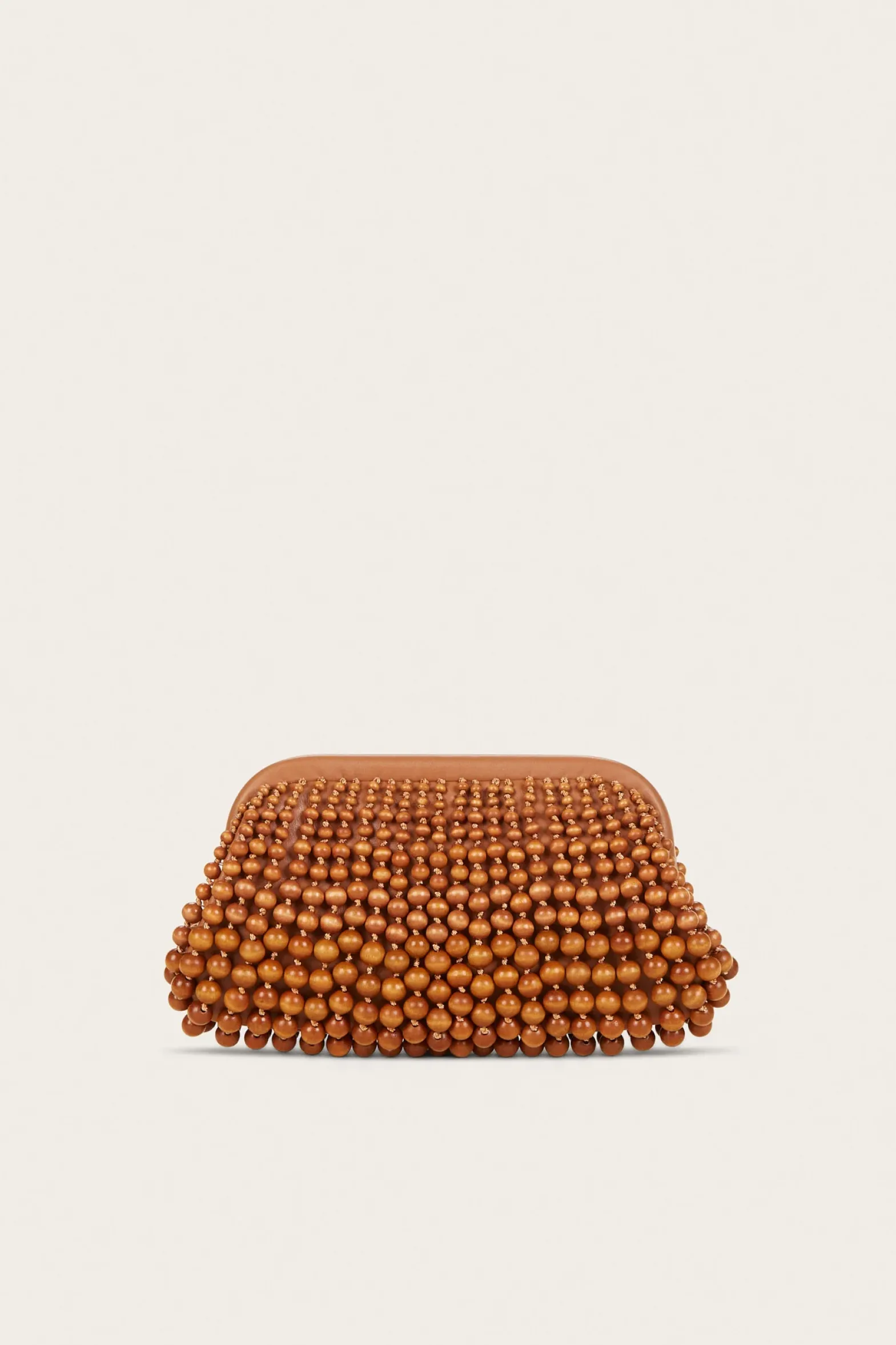 Clutches>Cult Gaia NIA CLUTCH - Chestnut