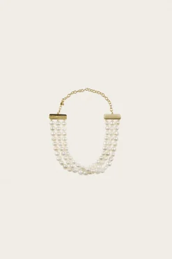 Necklaces|Jewelry>Cult Gaia NORA CHOKER - Pearl
