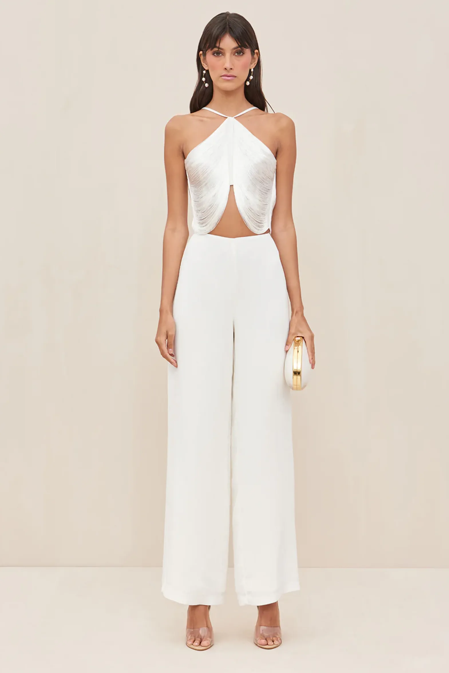 Tops>Cult Gaia QUELLA TOP - Off White