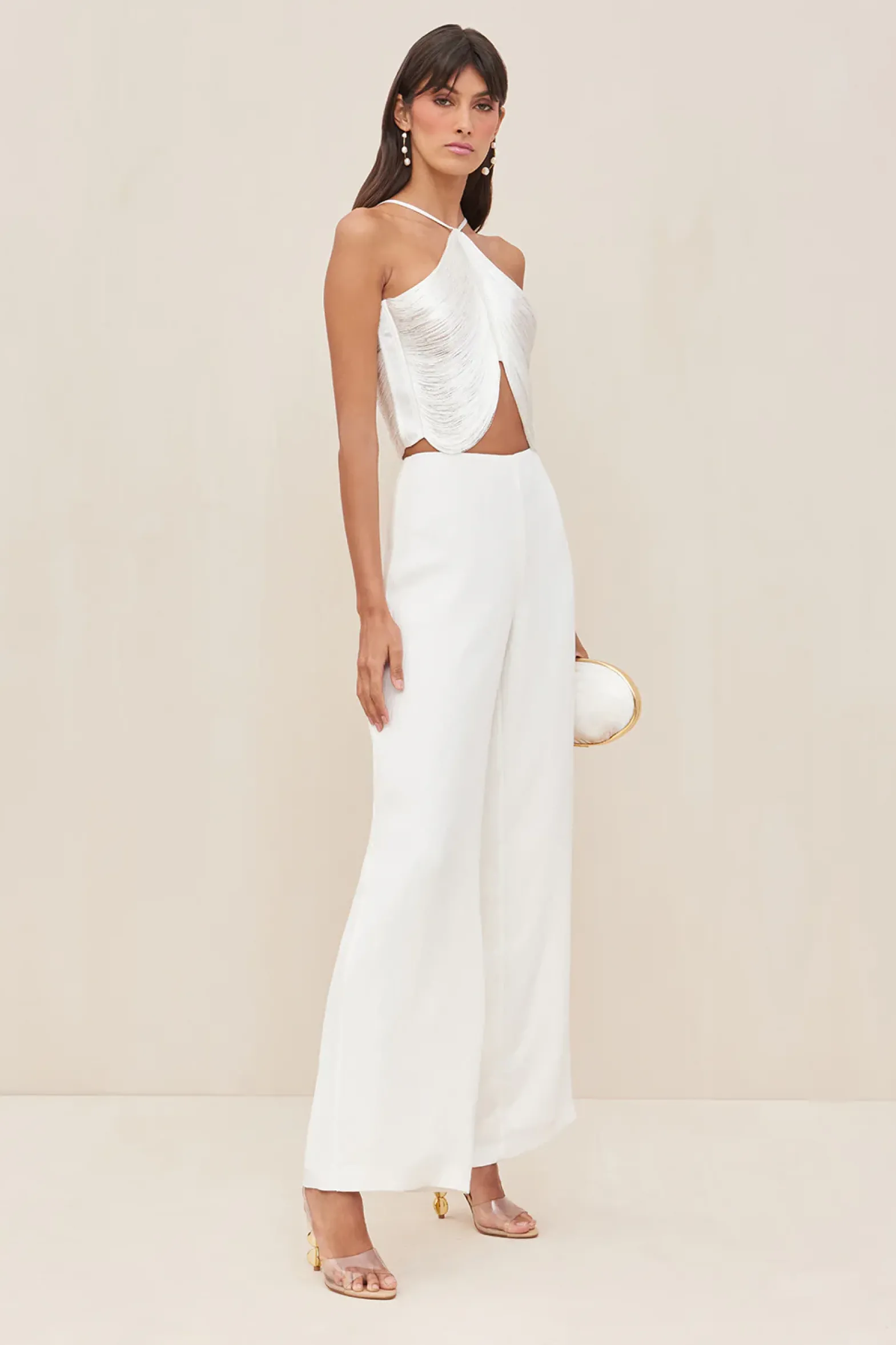 Tops>Cult Gaia QUELLA TOP - Off White