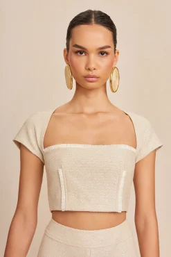 Tops>Cult Gaia RAFAELA TOP - Beach