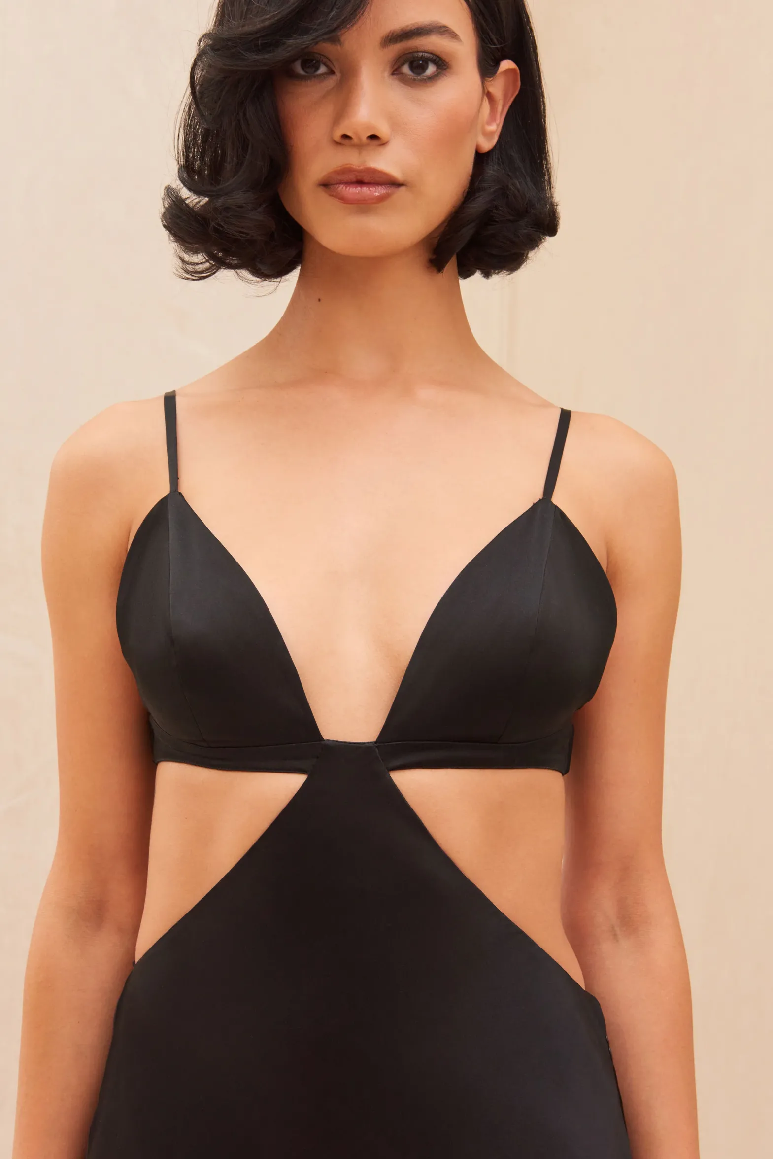 Gowns>Cult Gaia RAISA GOWN - Black