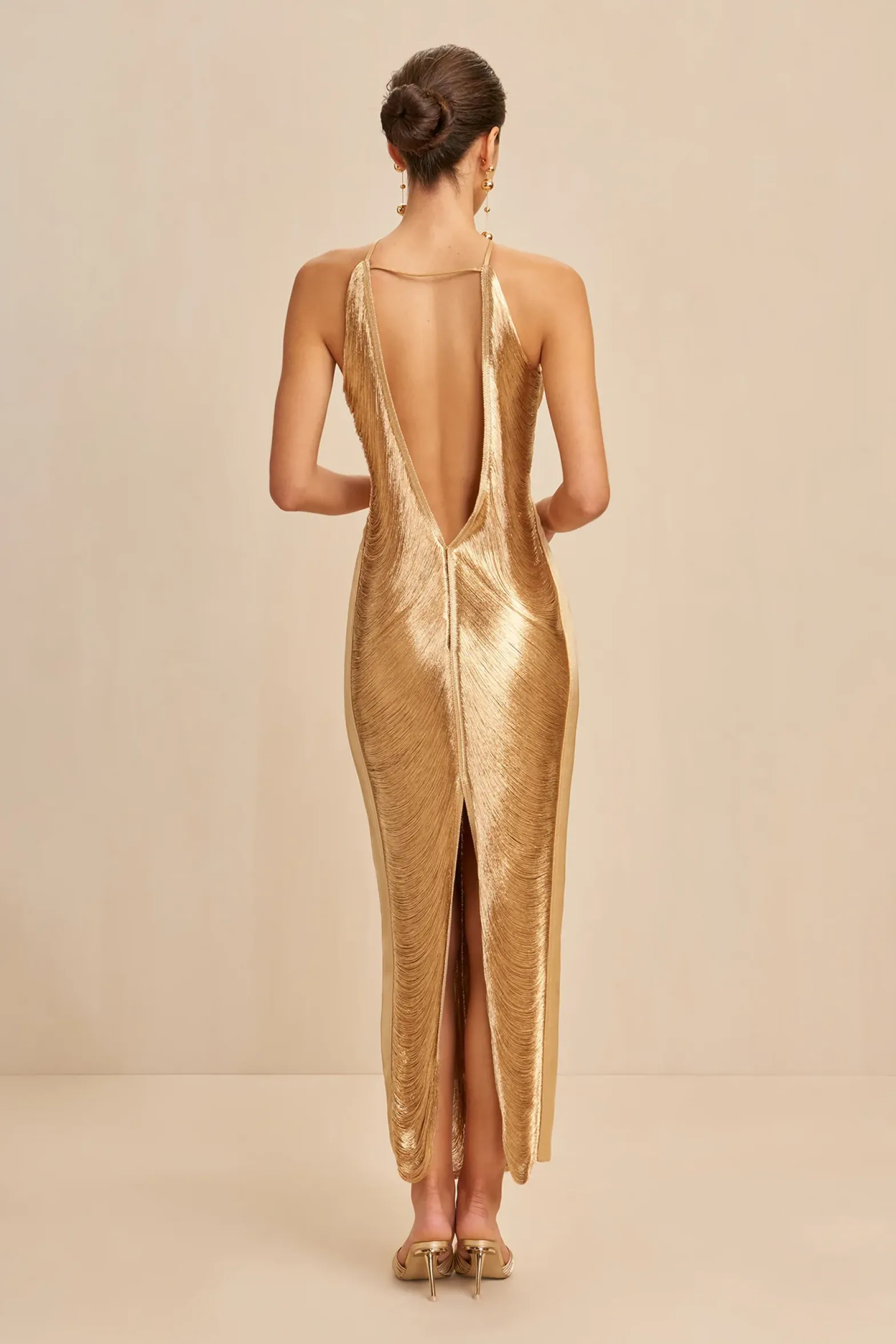 Gowns>Cult Gaia RENATA GOWN - Gold