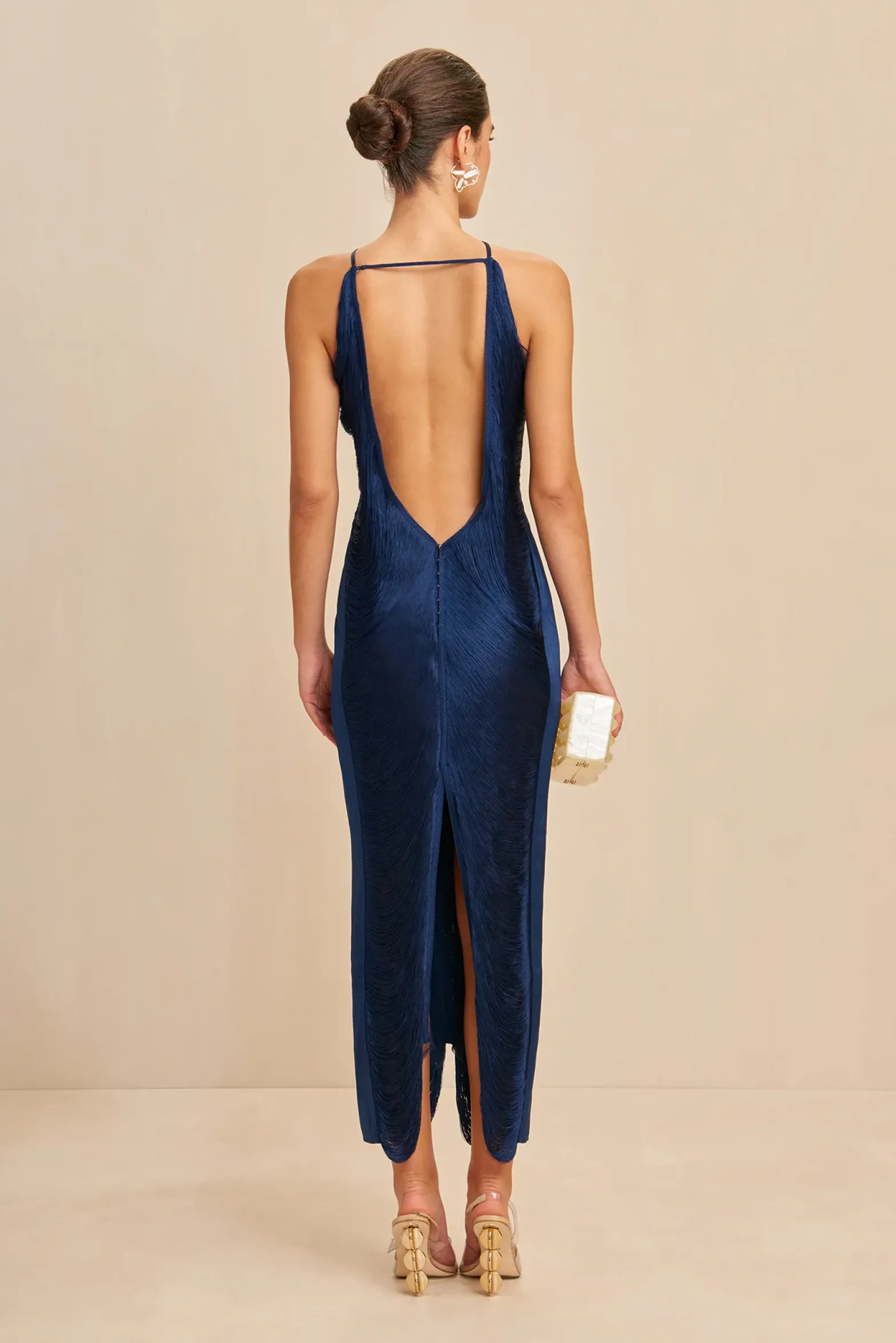 Gowns>Cult Gaia RENATA GOWN - Ink