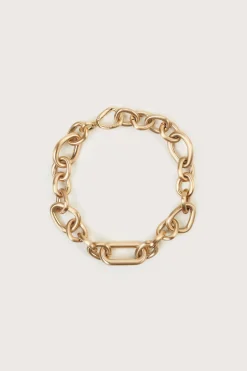 Necklaces|Jewelry>Cult Gaia REYES NECKLACE - Brass