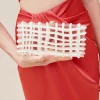 Clutches>Cult Gaia RINA CLUTCH - IVORY