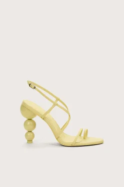 Sandals|Shoes>Cult Gaia ROBYN SANDAL - Lemon Sorbet
