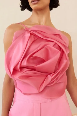 Tops>Cult Gaia ROSA TOP - Rosado