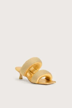 Sandals|Shoes>Cult Gaia RUE SANDAL - Shiny Brass