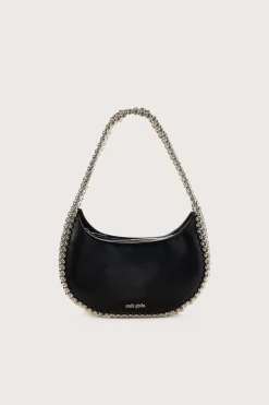Shoulder Bags>Cult Gaia SELENA SHOULDER BAG - Black