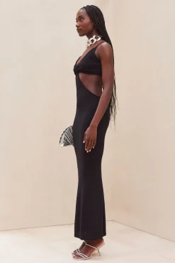 Knits>Cult Gaia SERITA DRESS - Black