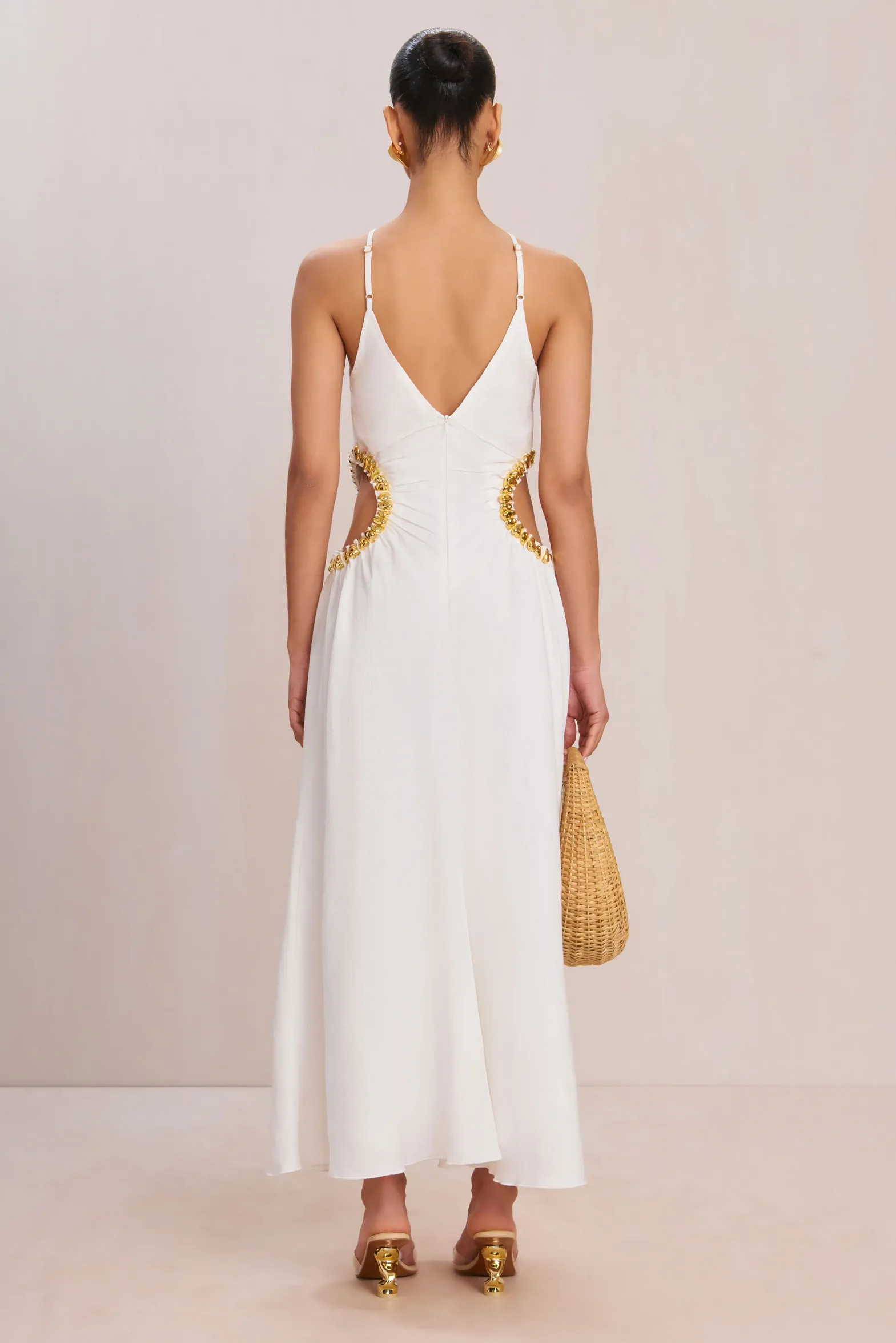 Dresses>Cult Gaia SILVIA DRESS - Off White