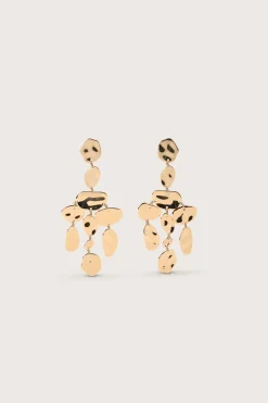Earrings|Jewelry>Cult Gaia SLOANE EARRING - Shiny Brass
