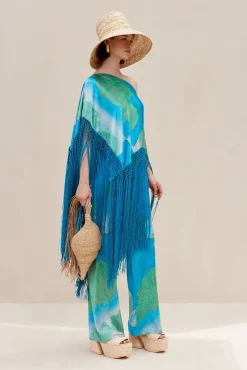 Sets|Bottoms>Cult Gaia STACIE PANT - Landscape Print