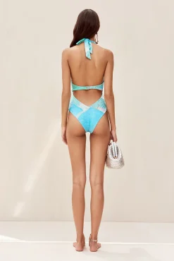 One Pieces>Cult Gaia SUY ONE PIECE - Landscape Print