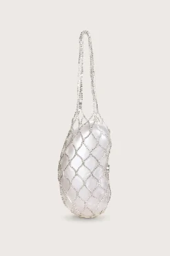 Mini Bags|Clutches>Cult Gaia TALLULAH WRISTLET - Pearl