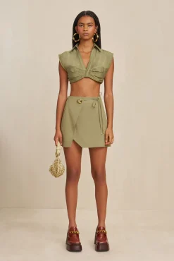 Bottoms>Cult Gaia TOV SKIRT - Tea
