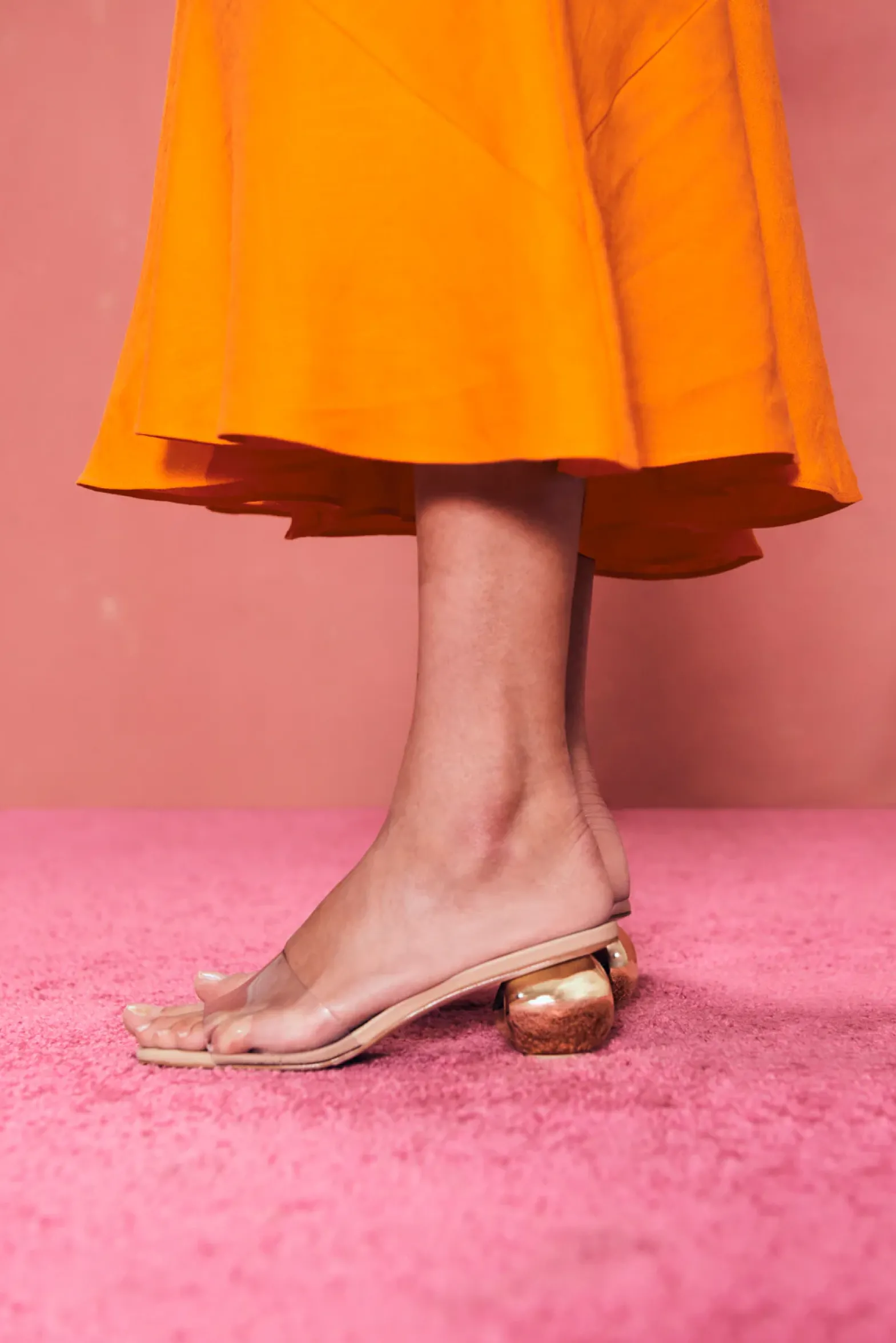 Shoes>Cult Gaia TYRA MULE - Clear