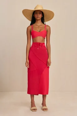 Bottoms>Cult Gaia VIA SKIRT - Lollipop Multi